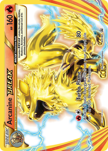 Arcanine BREAK (XY180) [XY: Promociones de Black Star] 