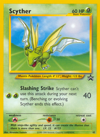 Scyther (45) [Magos de la Costa: Promociones de Black Star] 