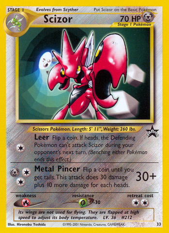 Scizor (33) [Magos de la Costa: Promociones de Black Star] 