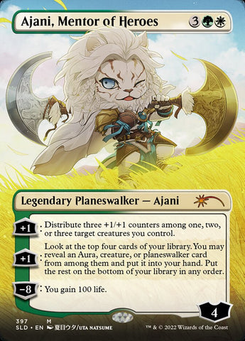 Ajani, mentor de héroes (sin fronteras) [Serie Secret Lair Drop] 