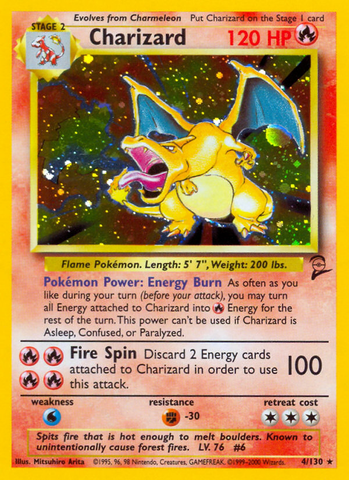 Charizard (4/130) [Conjunto básico 2] 