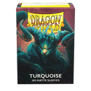 Dragon Shield Sleeves - Turquoise matte (100 Protectores)