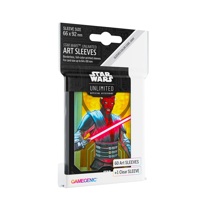 Folios Protectores - STANDARD - Star Wars Unlimited TCG - Art Sleeves - Darth Maul