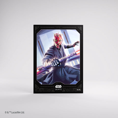 Star Wars: Unlimited - Premium Art Sleeves (Dath Maul)