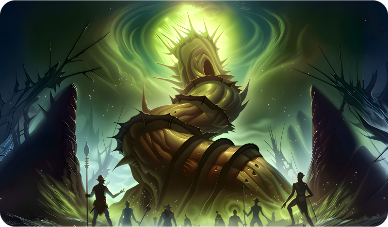 Playmat - Green Sun's Zenith