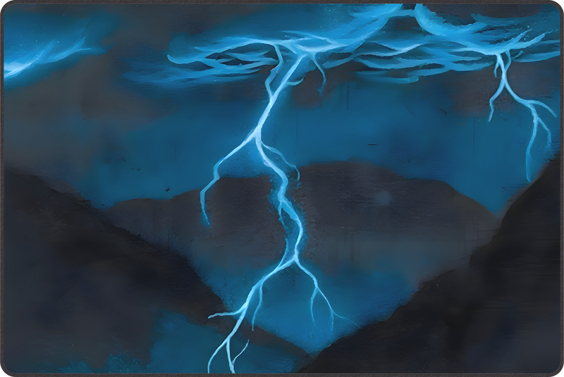 Playmat - Lighting Bolt