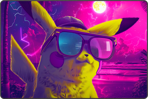 Playmat - Pikachu Neon