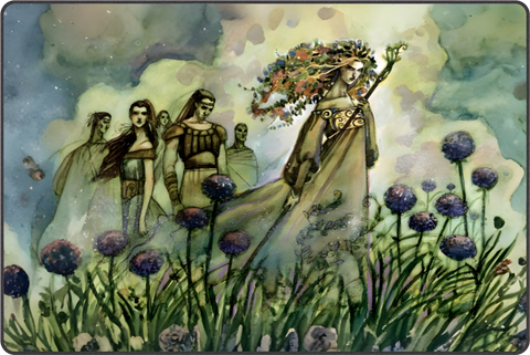 Playmat - Priest of Titania