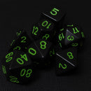 Set de 7 dados para Rol