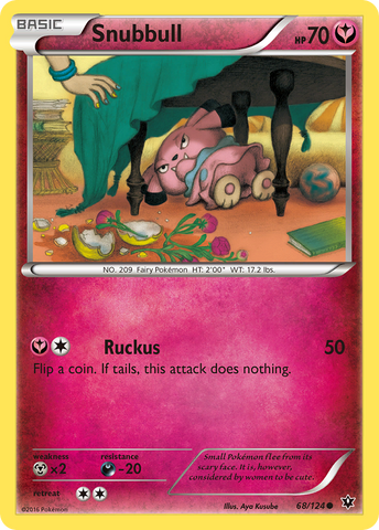 Snubbull (68/124) [XY: Destinos en colisión] 