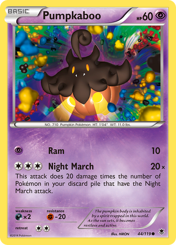 Pumpkaboo (44/119) [XY: Fuerzas fantasma] 