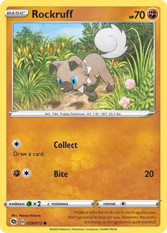 Rockruff (029/073) [Espada y escudo: Camino del campeón] 