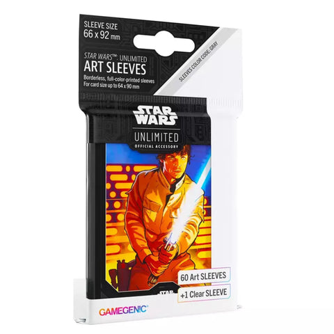Folios Protectore - STANDARD - Star Wars Unlimited TCG - Art Sleeves - Luke Skywalker