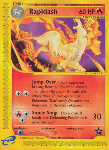 Rapidash (51) [Magos de la Costa: Promociones de Black Star] 