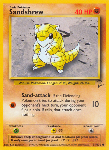 Sandshrew (91/130) [Conjunto básico 2] 