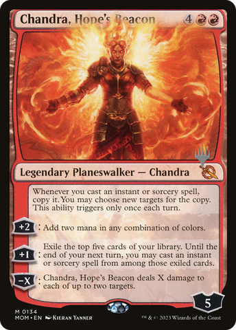 Chandra, Hope's Beacon (paquete promocional) [Promociones de March of the Machine] 