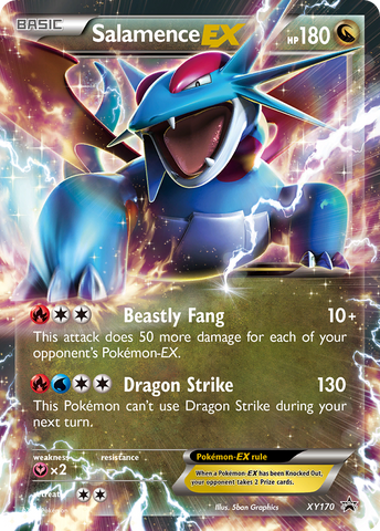 Salamence EX (XY170) [XY: Promociones de Black Star] 
