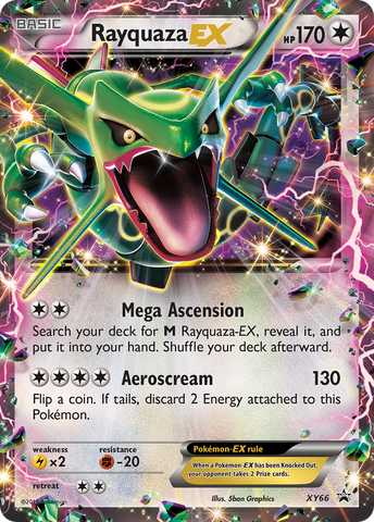 Rayquaza EX (XY66) [XY: Promociones de Black Star] 
