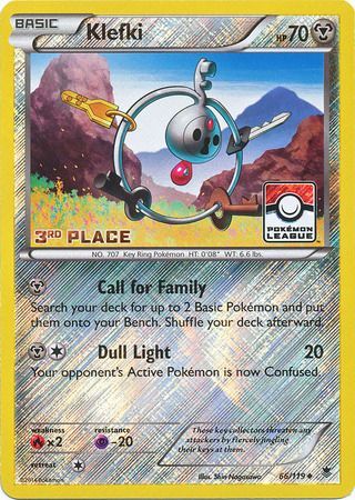 Klefki (66/119) (Tercer lugar en promoción de liga) [XY: Phantom Forces] 