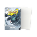Dragon Shield Sleeves - JAPANESE SIZE - Snow Dual Matte (60 protectores)