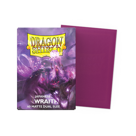Dragon Shield Sleeves - JAPANESE SIZE - Wraith Dual Matte (60 protectores)