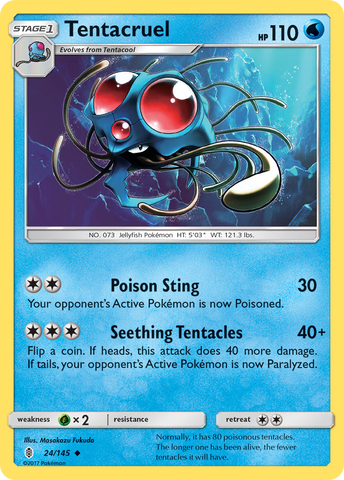 Tentacruel (24/145) [Sol y Luna: Guardianes en ascenso] 