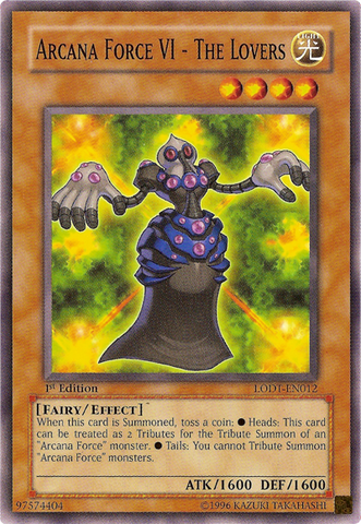Arcana Fuerza VI - Los Amantes [LODT-EN012] Común 