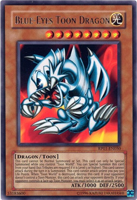 Dragón Toon de Ojos Azules [RP01-EN050] Raro 