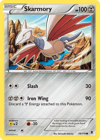 Skarmory (59/119) [XY: Fuerzas fantasma] 