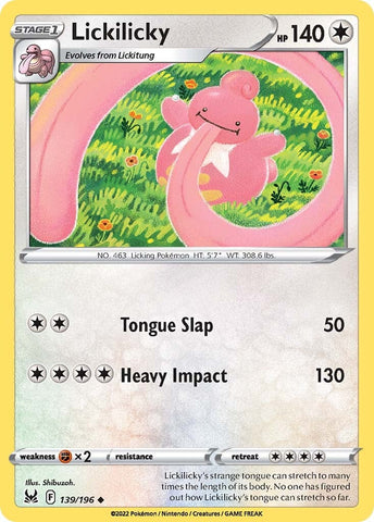 Lickilicky (139/196) [Espada y escudo: Origen perdido] 