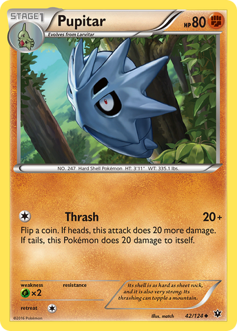 Pupitar (42/124) [XY: Destinos en colisión] 