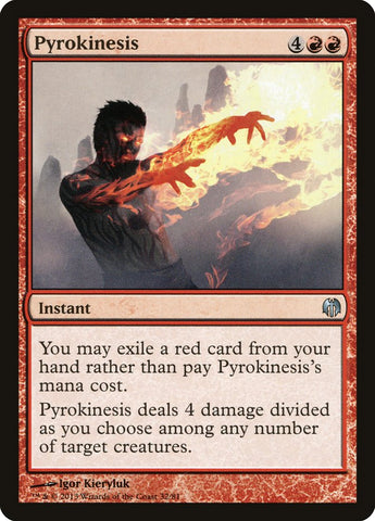Pyrokinesis [Mazos de duelo: héroes contra monstruos] 