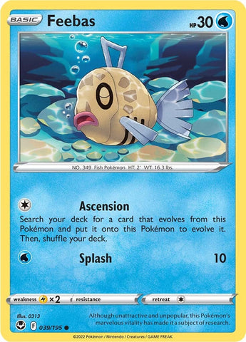 Feebas (039/195) [Espada y escudo: Tempestad de plata] 