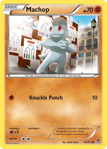 Machop (44/111) [XY: Puños furiosos] 