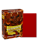 Dragon Shield Sleeves - JAPANESE SIZE - Classic Crimson (60 protectores)