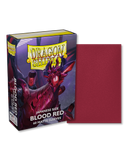 Dragon Shield Sleeves - JAPANESE SIZE - Matte Blood Red 'Juusouken' (60 protectores)