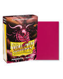 Dragon Shield Sleeves - JAPANESE SIZE - Matte Magenta (60 protectores)