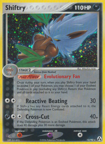 Shiftry (12/92) [EX: Creador de leyendas] 