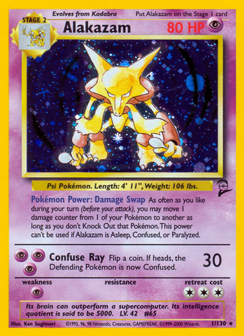 Alakazam (1/130) [Conjunto básico 2] 