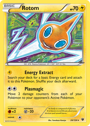 Rotom (24/124) [XY: Destinos en colisión] 