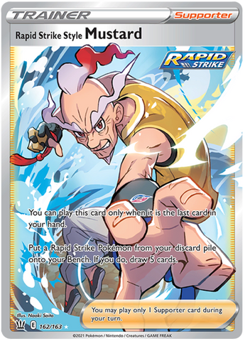 Mostaza estilo ataque rápido (162/163) [Espada y escudo: estilos de batalla] 