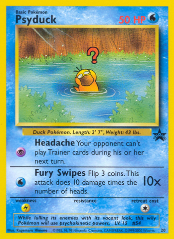 Psyduck (20) [Magos de la Costa: Promociones de Black Star] 
