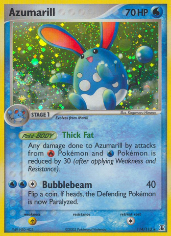 Azumarill (114/113) [EX: Especie Delta] 