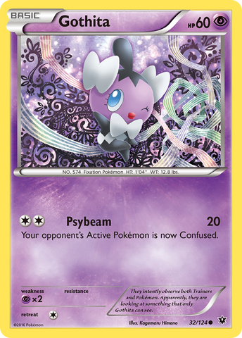 Gothita (32/124) [XY: Destinos en colisión] 