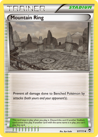 Anillo de montaña (97/111) [XY: Puños furiosos] 