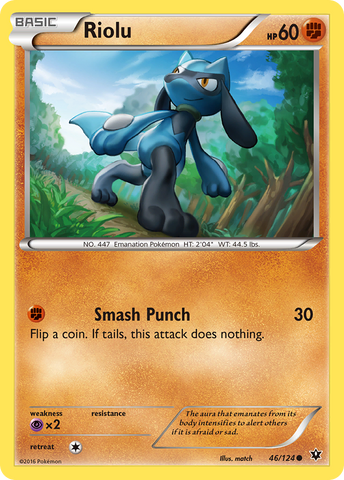 Riolu (46/124) [XY: Destinos en colisión] 