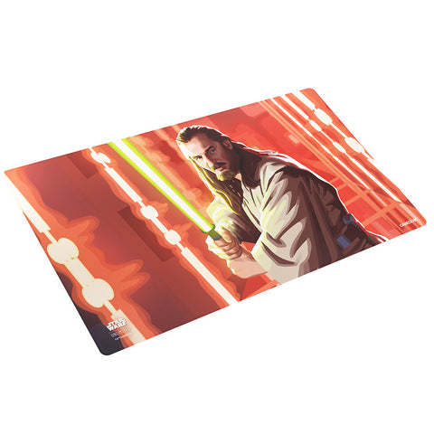 Battle zone Game Mat - Star Wars Unlimited - Qui-gon Jinn - 61x35 cm