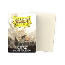 Dragon Shield Sleeves - JAPANESE SIZE - Valor Dual Matte (60 protectores)