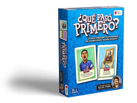 ¿Qué paso primero?