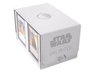 Caja de Mazo + Caja de Token doble - Star Wars Unlimited - Doble Deck     Blanco